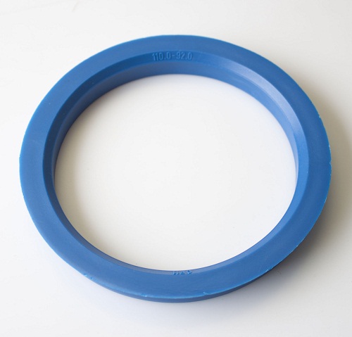 Středící kroužek 110,0 / 92,0 plast, modrá, přesah kužele 3mm
