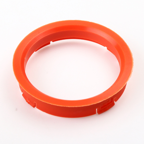 Středící kroužek 66,6 / 58,1 plast, oranžová, přesah kužele 4mm