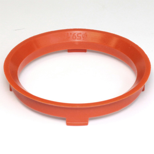 Středící kroužek 67,1 / 59,1 plast, oranžová, přesah kužele 3mm