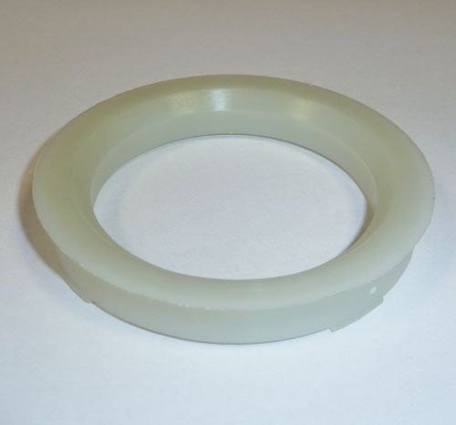 Středící kroužek 73,0 / 56,1 plast, naturální, přesah kužele 3mm